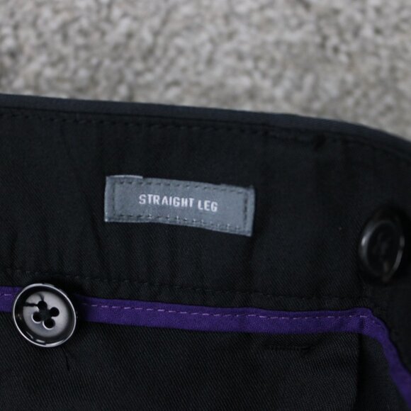 Bonobos Tuesday Chino Pants Men 36x30 Black Straight Leg Stretch Weekday Warrior - Picture 11 of 13